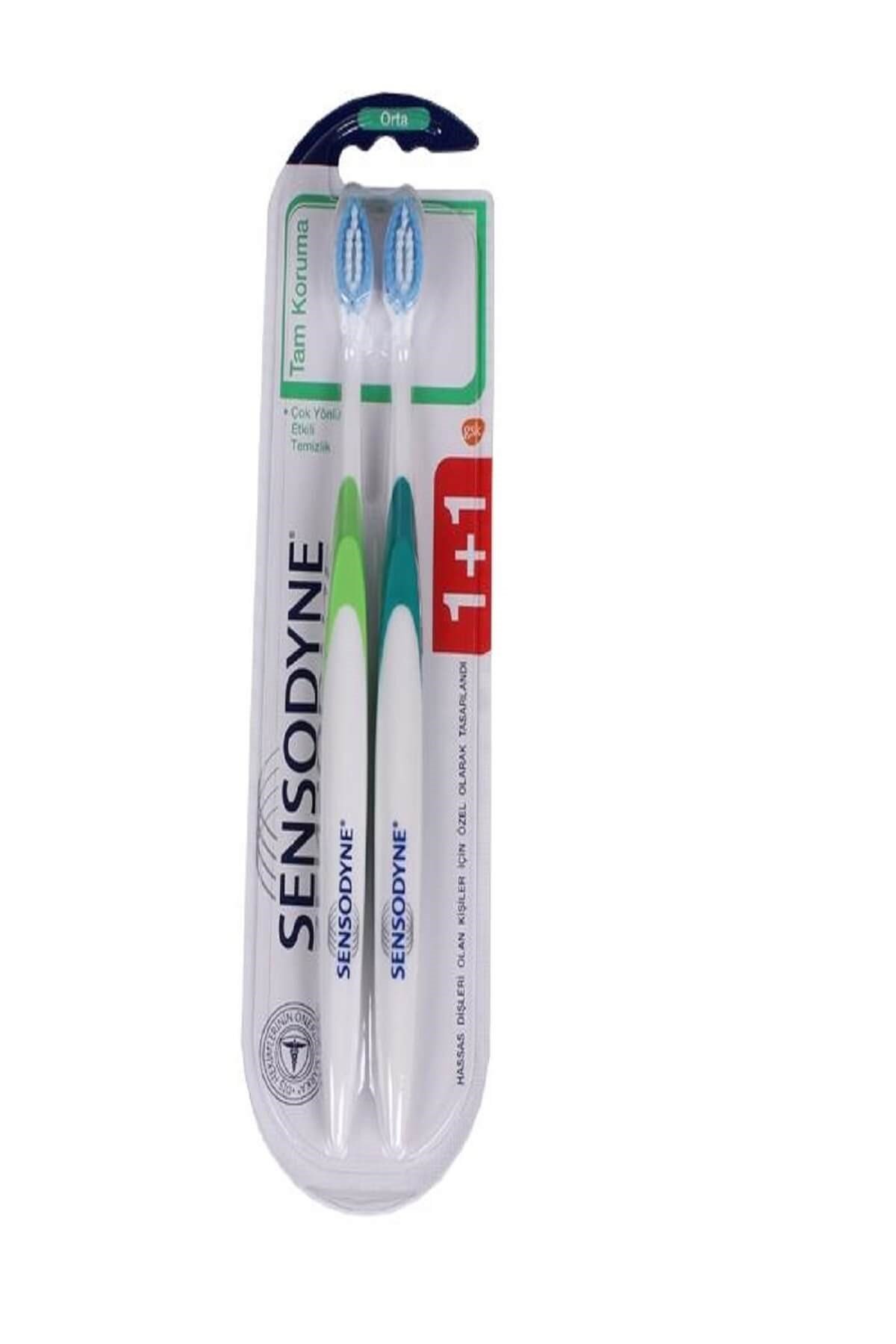 Sensodyne Diş Fırçası Tam Koruma 1+1 Orta