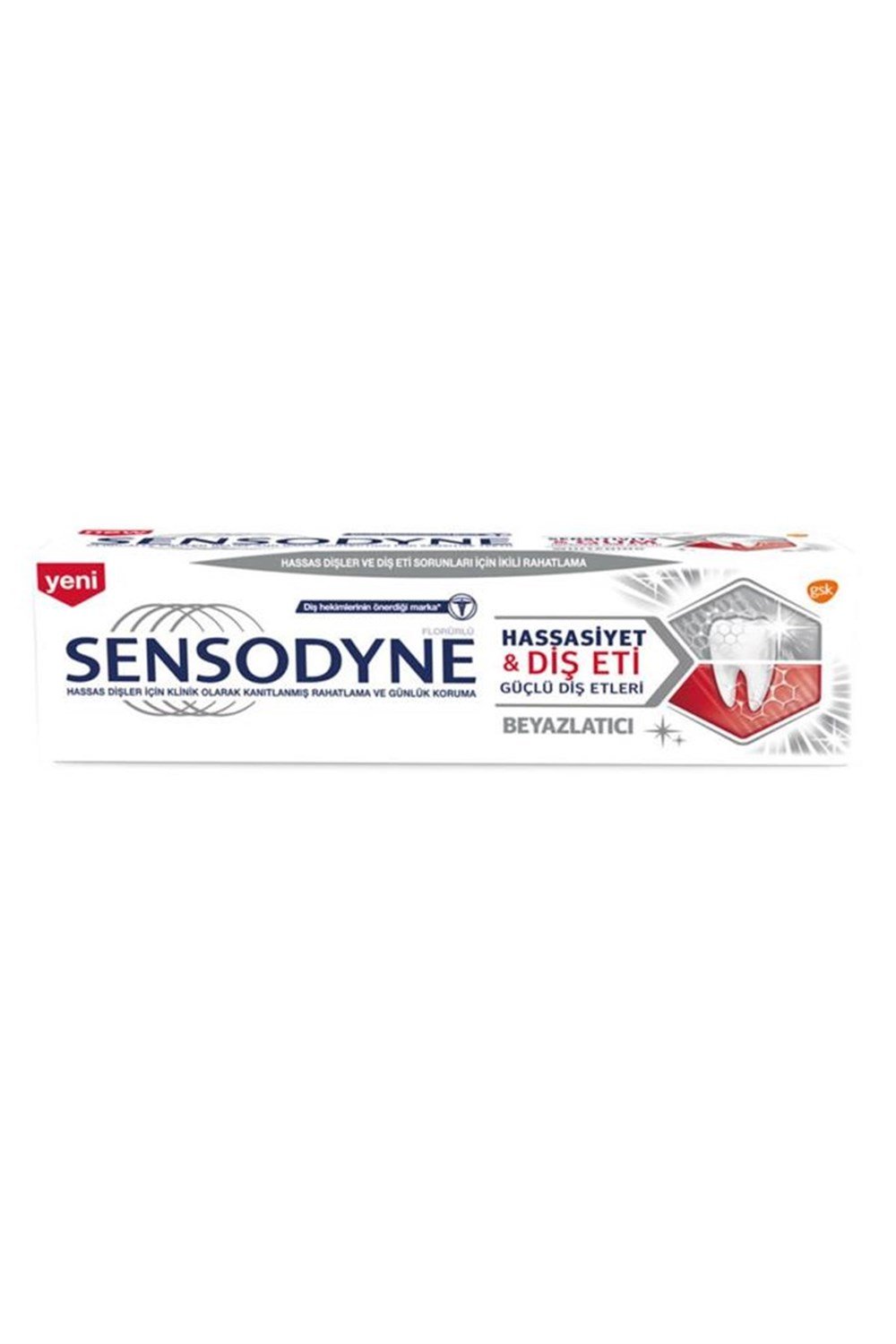 Sensodyne Diş Macunu 75ml Hassasiyet & Diş Eti Beyazlatıcı