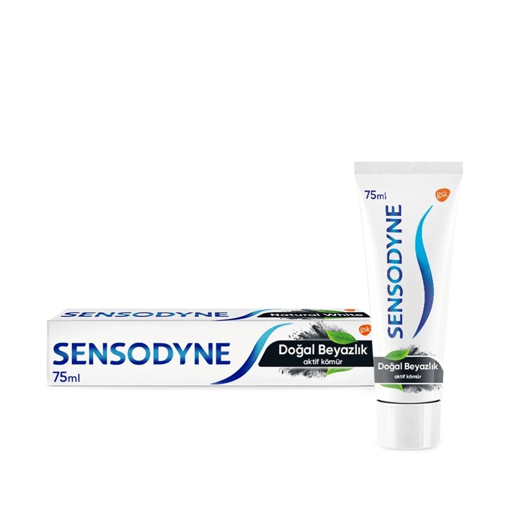 Sensodyne Doğal Beyazlık Aktif Kömür Diş Macunu 75 Ml 