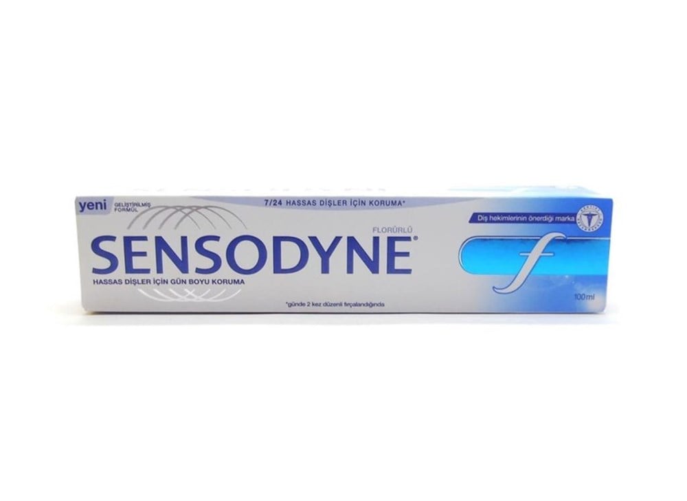 Sensodyne Fluoride Florürlü Diş Macunu 100 Ml