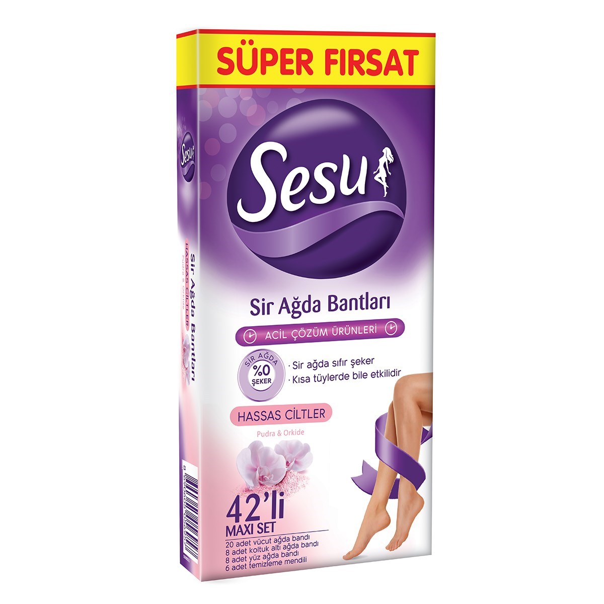 SESU VUCUT SIR AGDA BANDI 42 LI HASSAS CILTLER