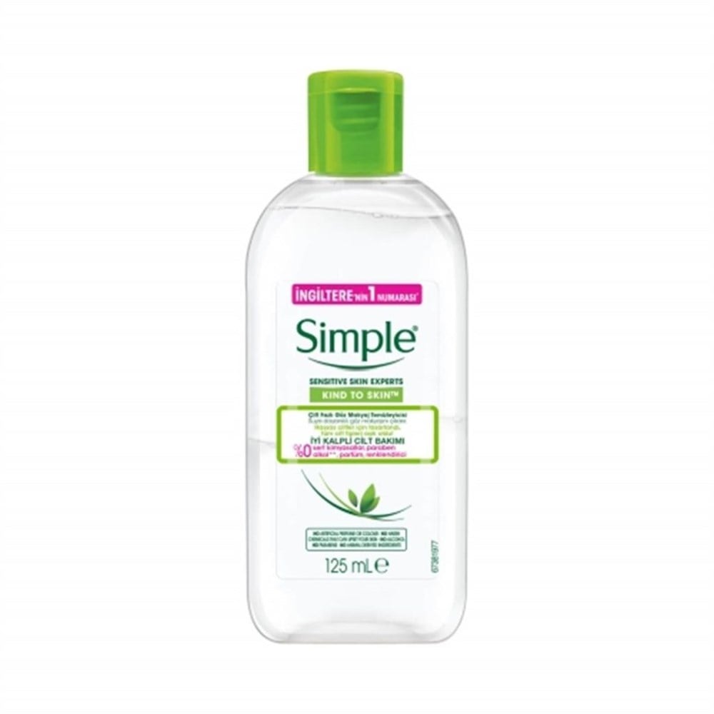 Simple Çift Fazlı Göz Makyaj Temizleyicisi 125 Ml