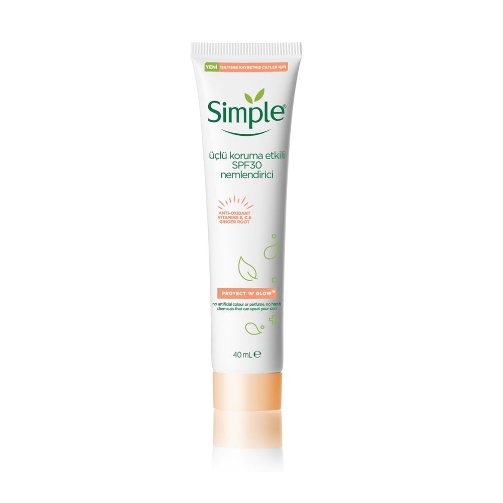 Simple Üçlü Koruma Etkili Spf 30 Nemlendirici 40Ml