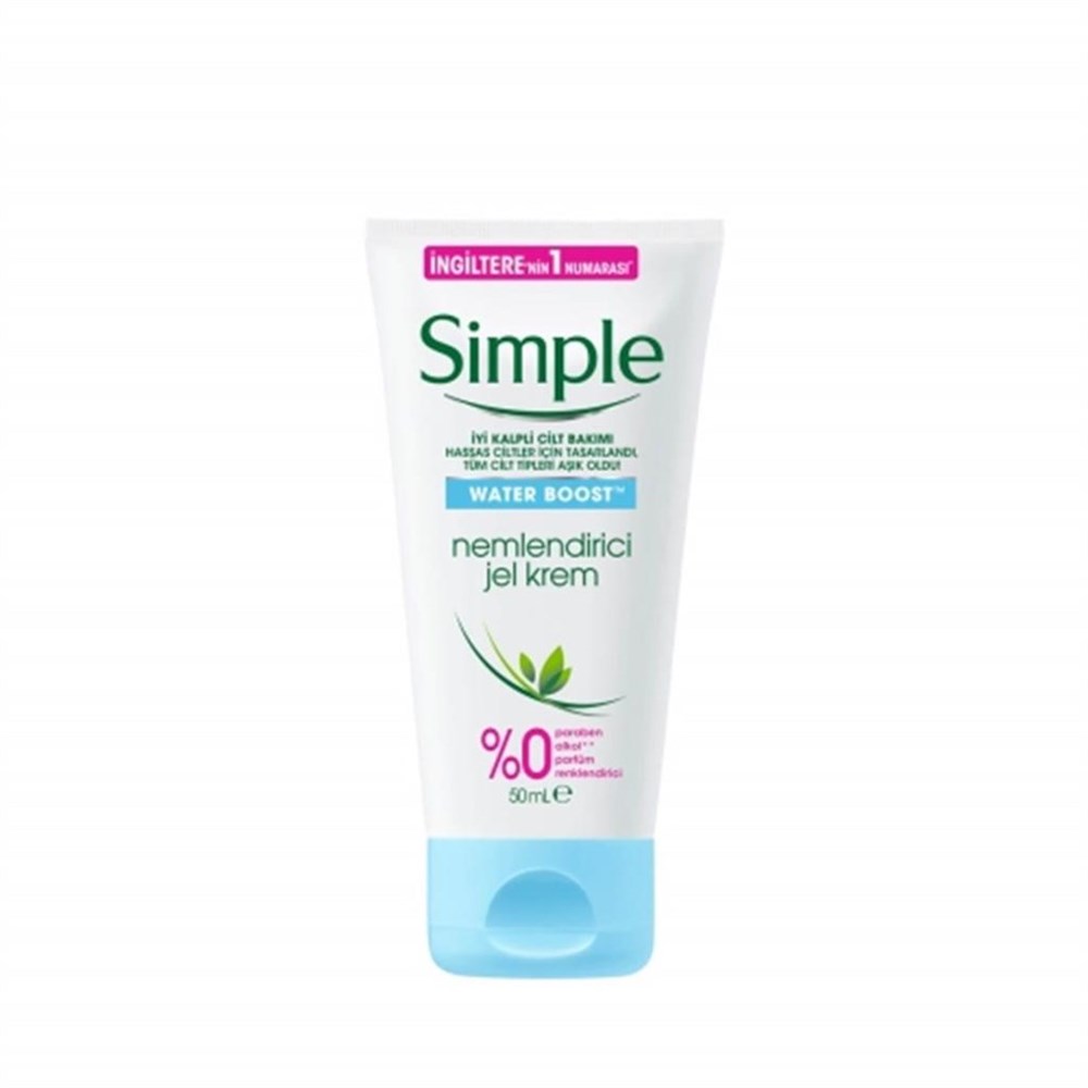 Simple Water Boost Nemlendirici Jel Krem 50 Ml