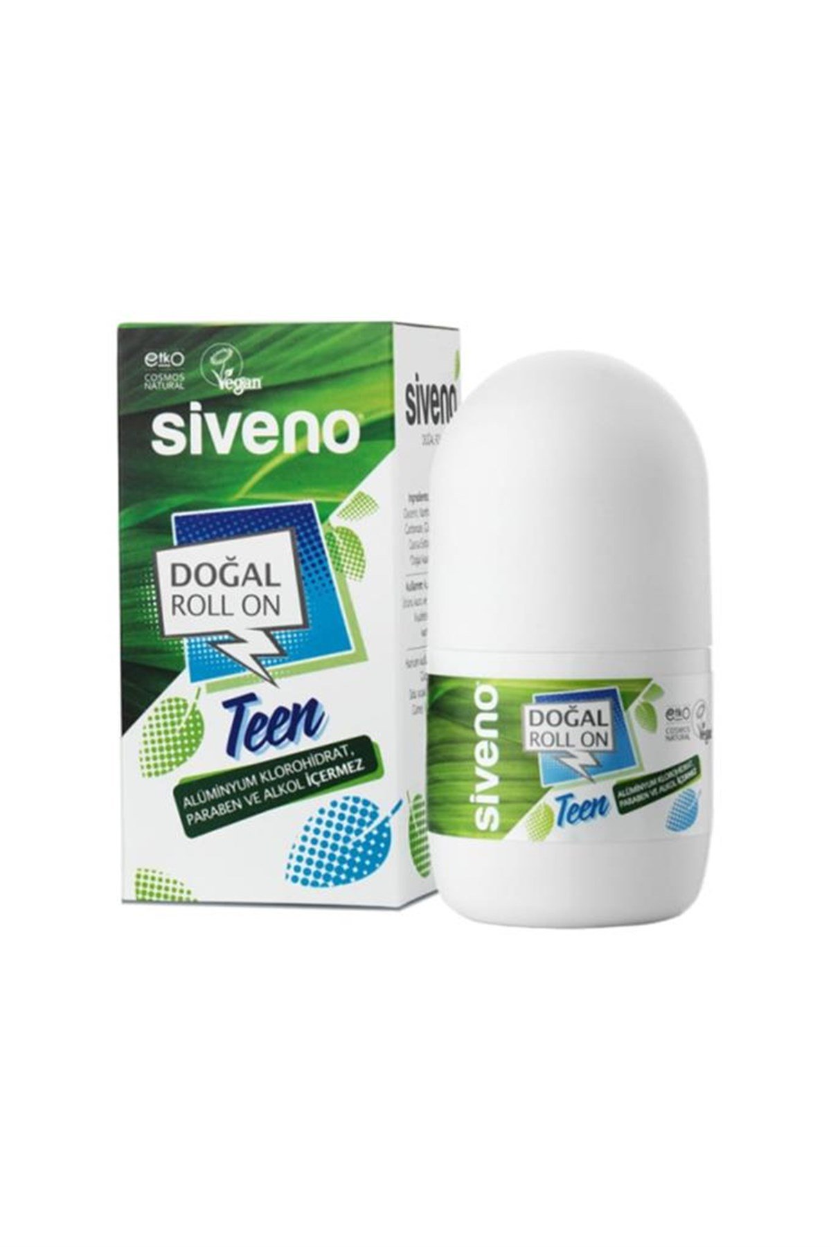 Siveno Doğal Roll On Teen Blue 50 Ml