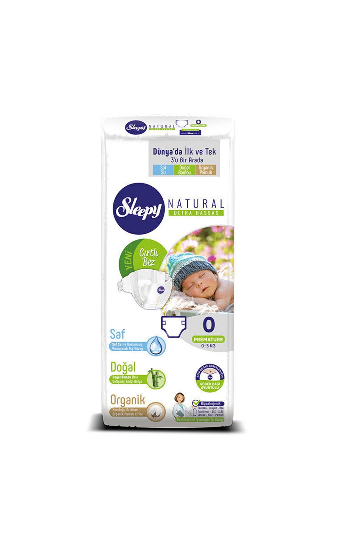 SLEEPY NATURAL COCUK BEZI JMB PREMATURE 40x5