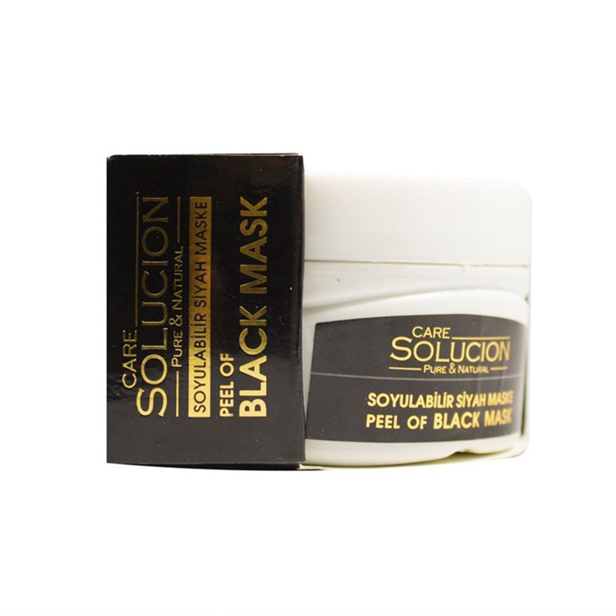 Solucion Black Yüz Maskesi 200 Ml Kavanoz