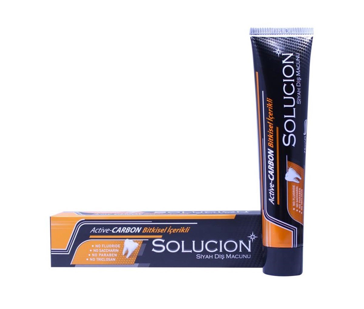 Solucion Diş Macunu 75 Ml Black