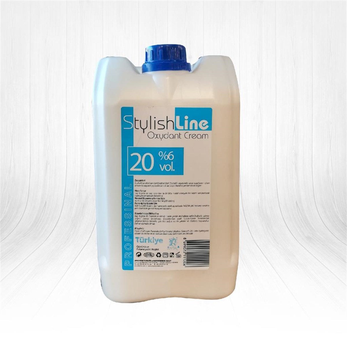 Stylisn Line %6 20 Volume Oksidan Krem 5000 Ml
