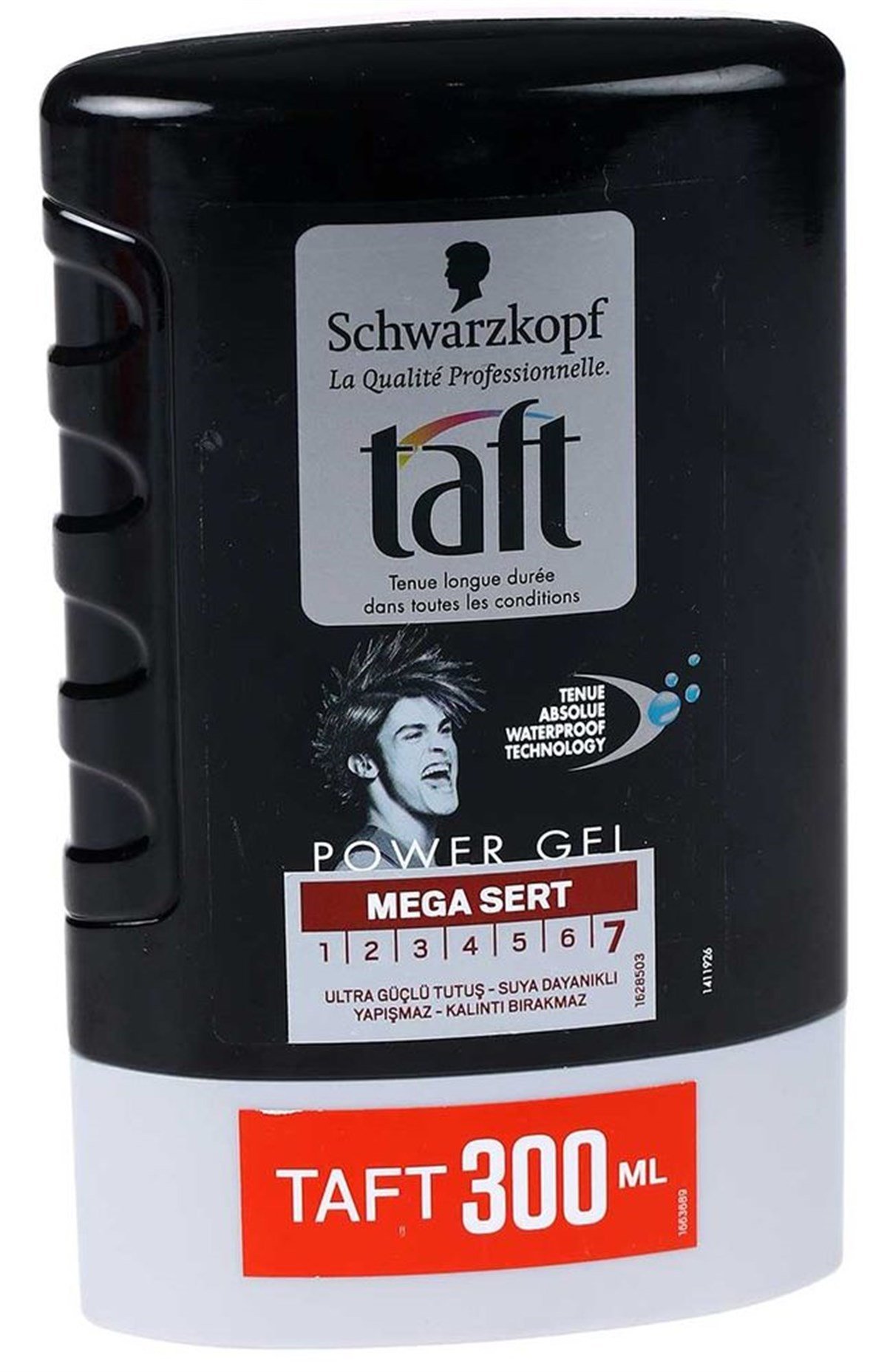 Taft Power Mega Sert Saç Jölesi 250 Ml