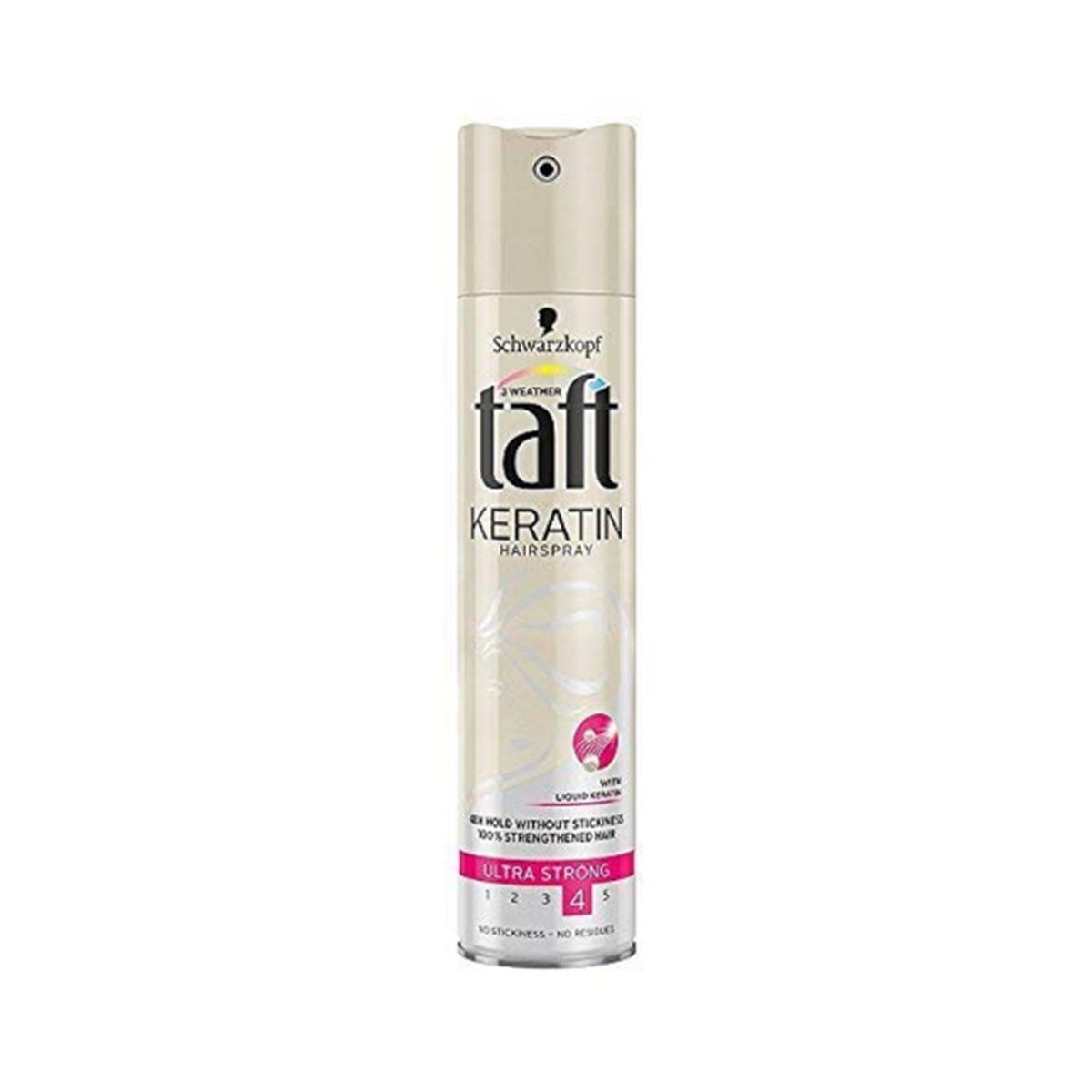 TAFT SAC SPREYI 250ML KERATIN NO.4 ULTRA GUCLU