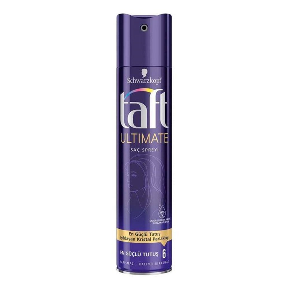Taft Ultimate 6 Saç Şekillendirici Sprey 250 Ml