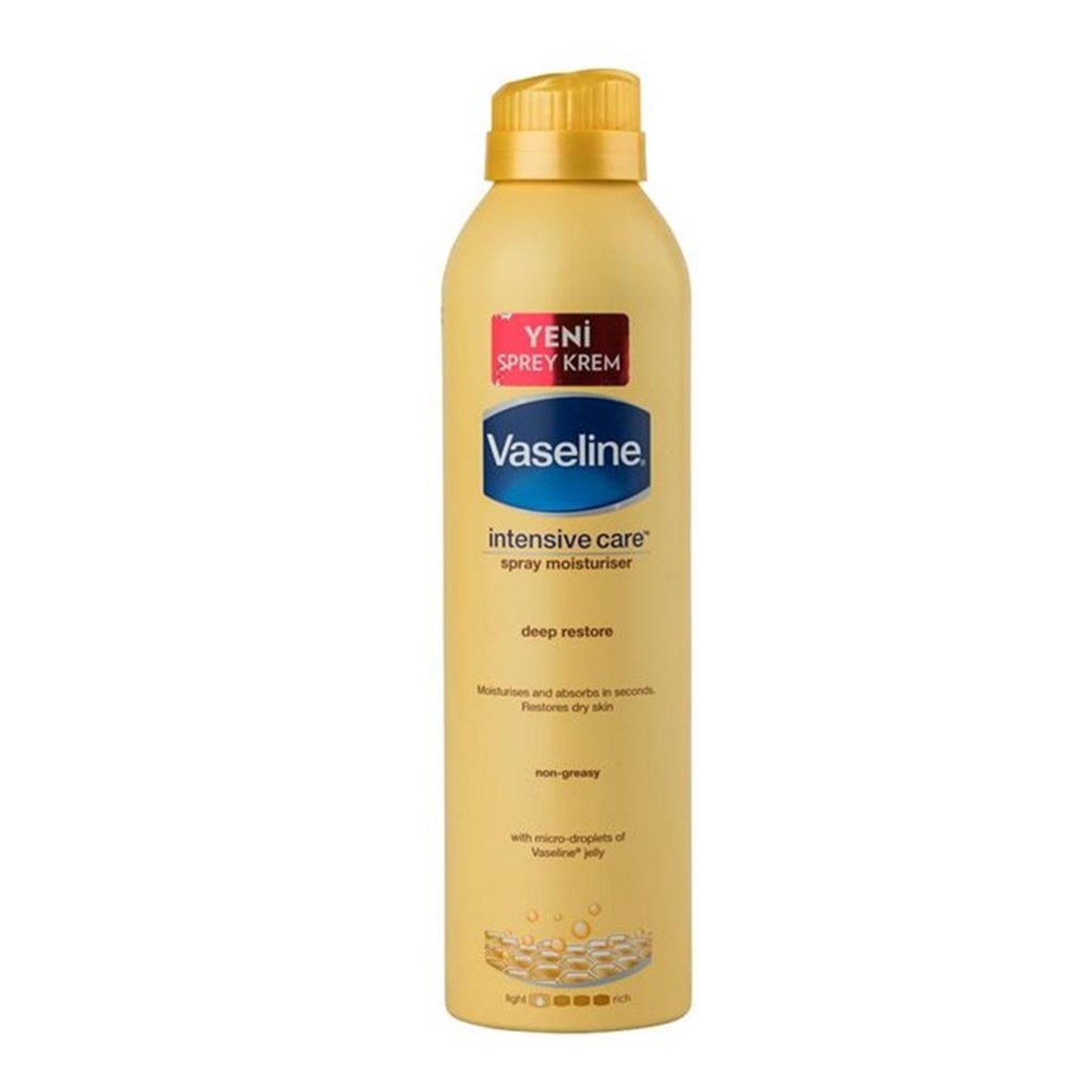Vaseline Total Moisture Sprey Krem 190 Ml