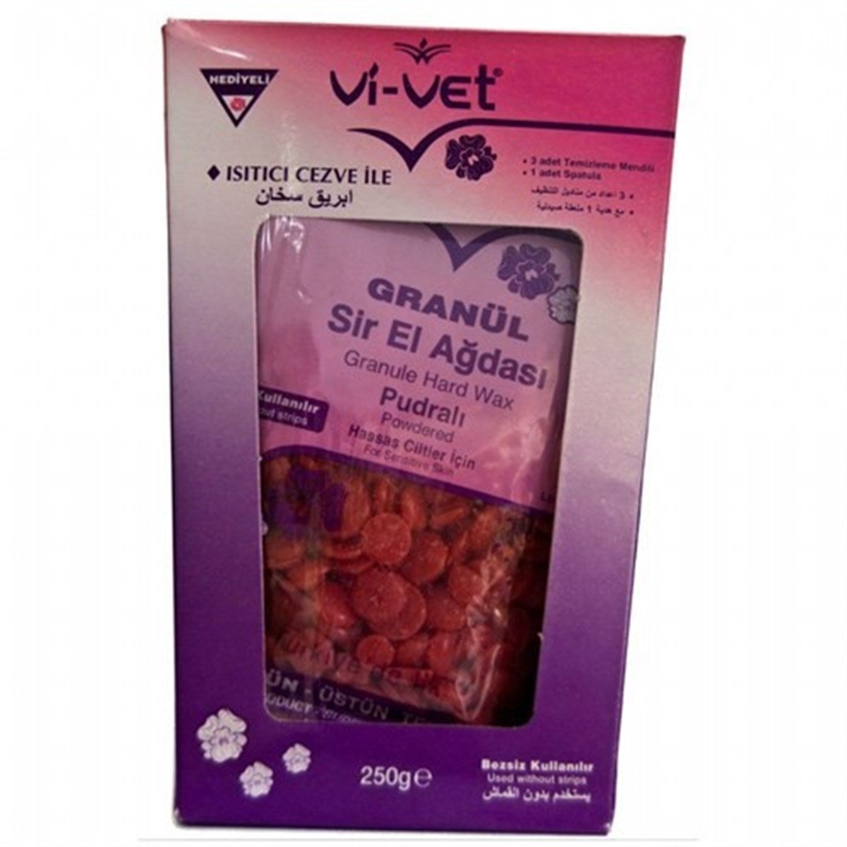 Vi-Vet Granül Sir Ağda Set Pudralı 250 Ml
