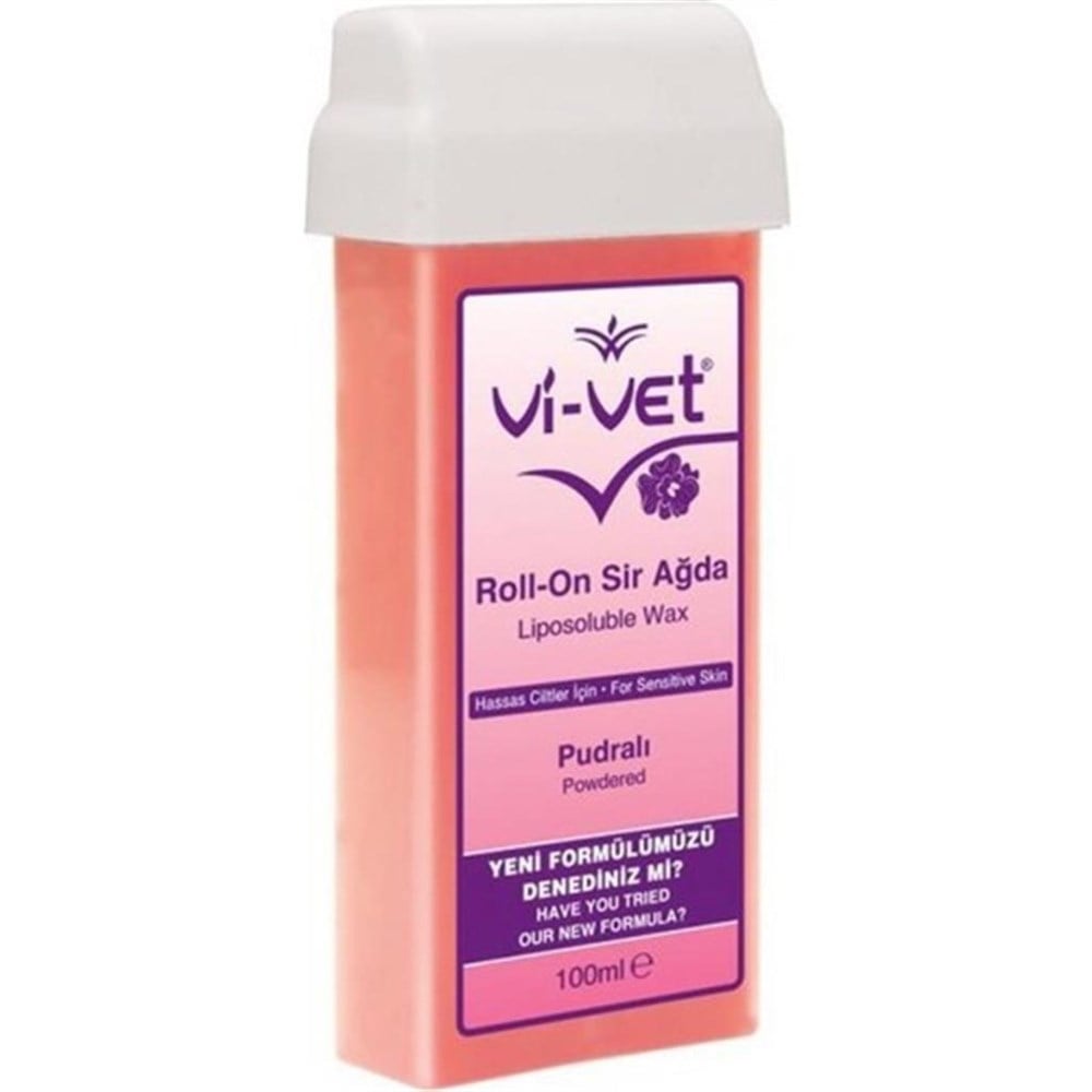 Vi-Vet Kartuş Roll-On Ağda Pudralı 100 Ml