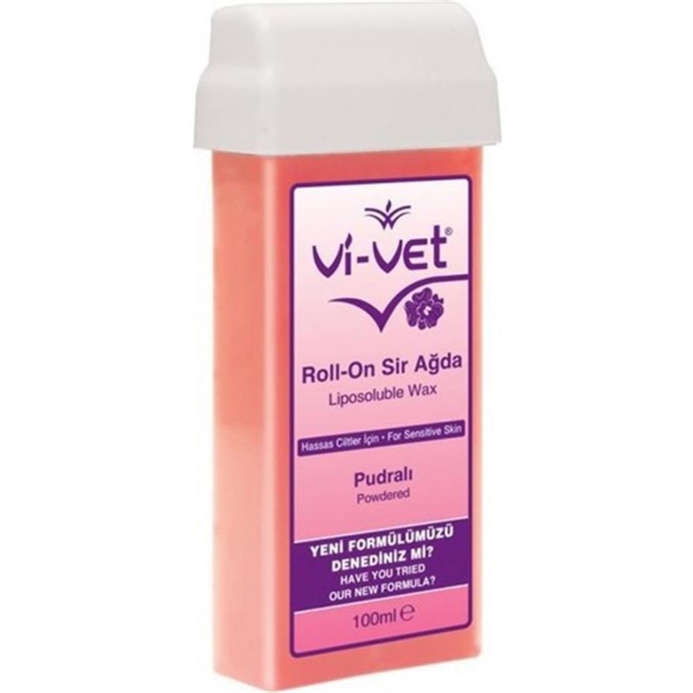 Vi-Vet Kartuş Roll-On Ağda Pudralı 100 Ml