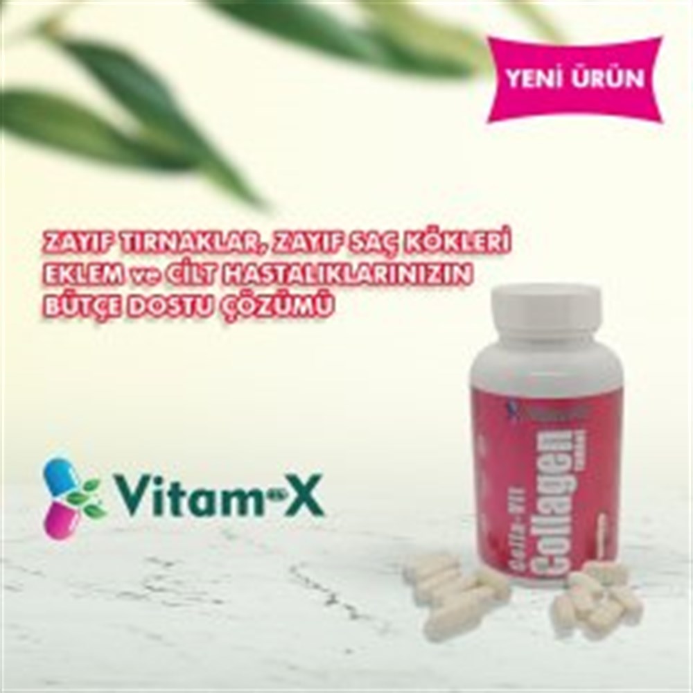 Vitam-x Cilt Kolajen Tablet 