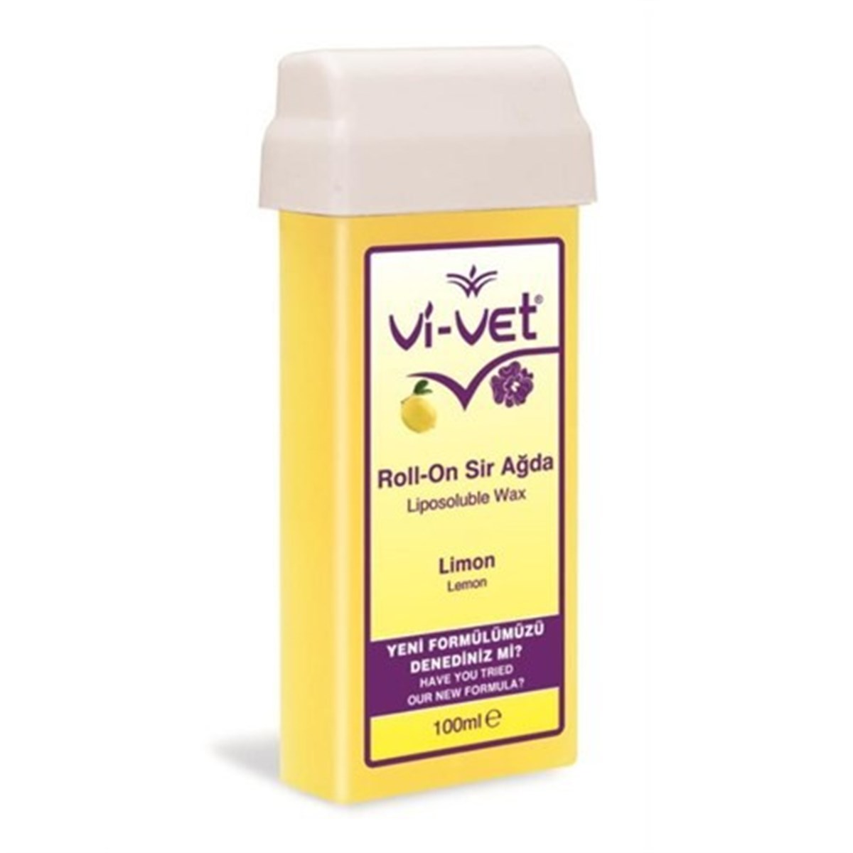 Vivet Kartuş Roll-On Ağda Limon 100 Ml