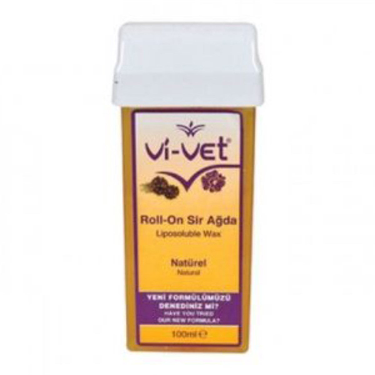 Vivet Kartuş Roll-On Ağda Naturel 100 Ml