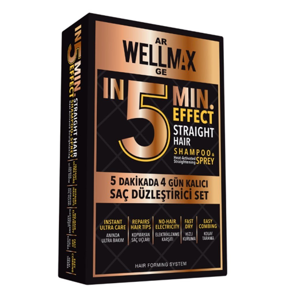 Wellmax Saç Düzleştirici Set