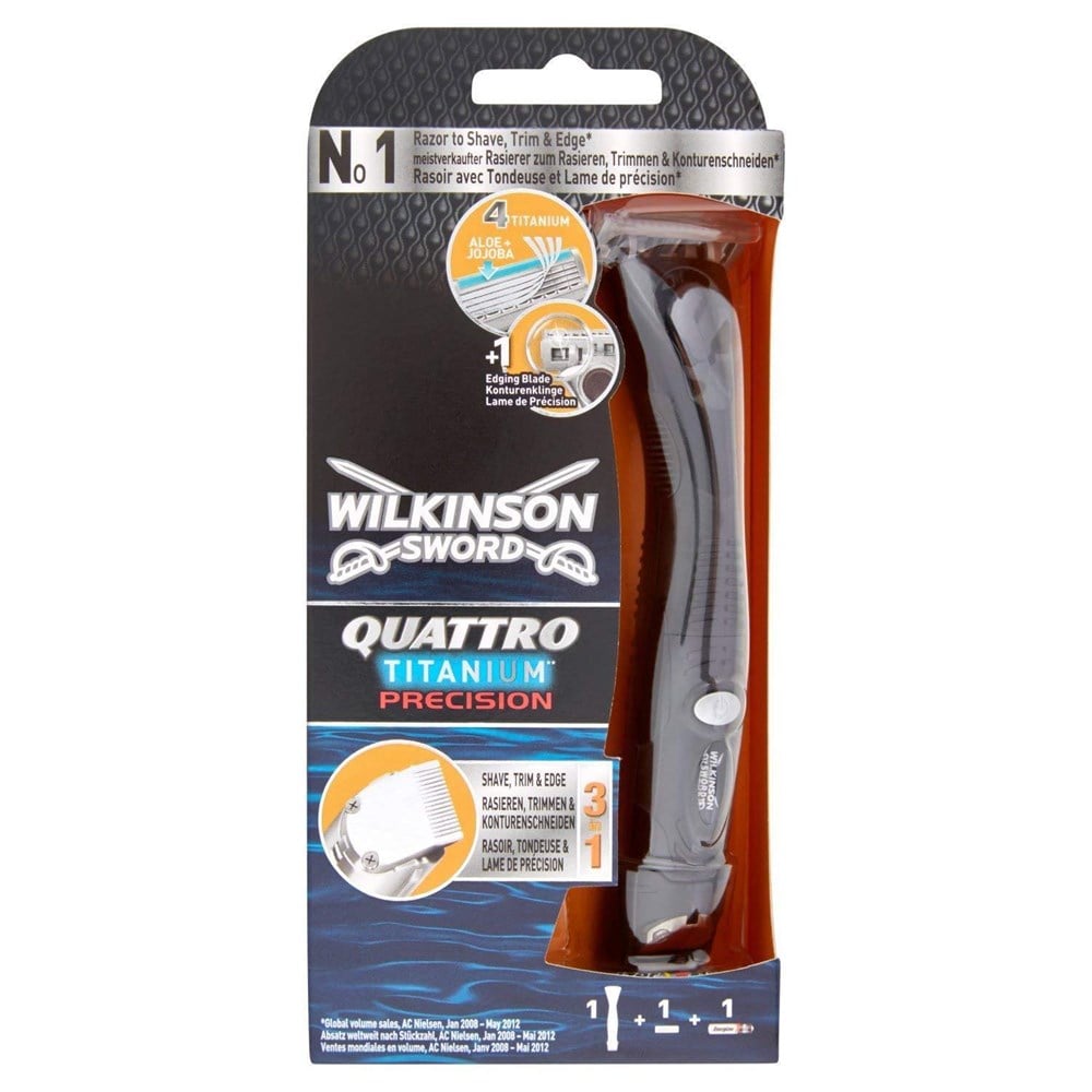 Wilkinson Sword Quattro Titanium Precision Carbon 1up Tıraş Makinesi