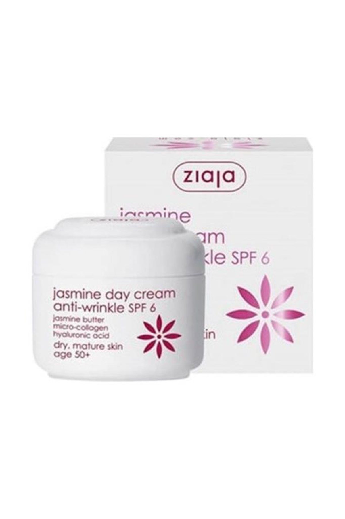 Ziaja Yasemin Yağı Özlü Gündüz Kremi Spf6 50+ 50 ML