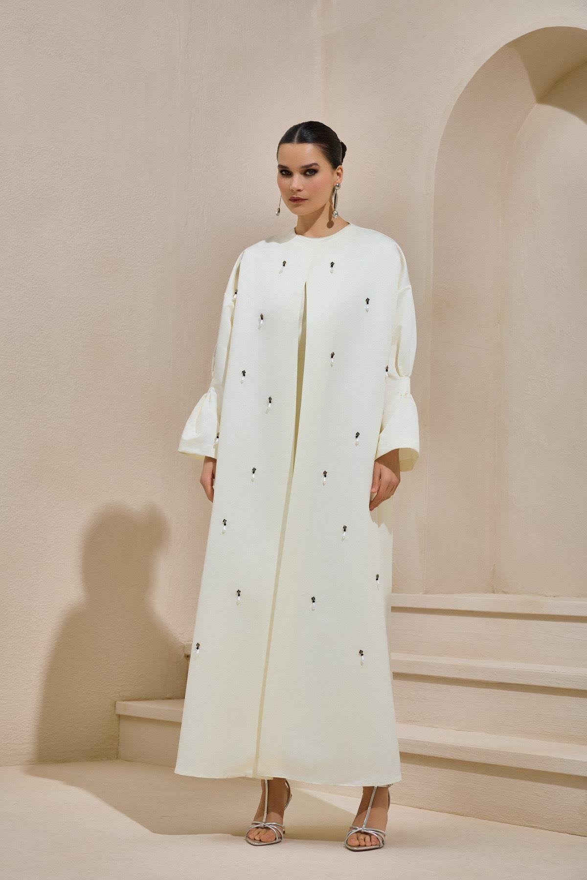 BELLA SATIN ABAYA