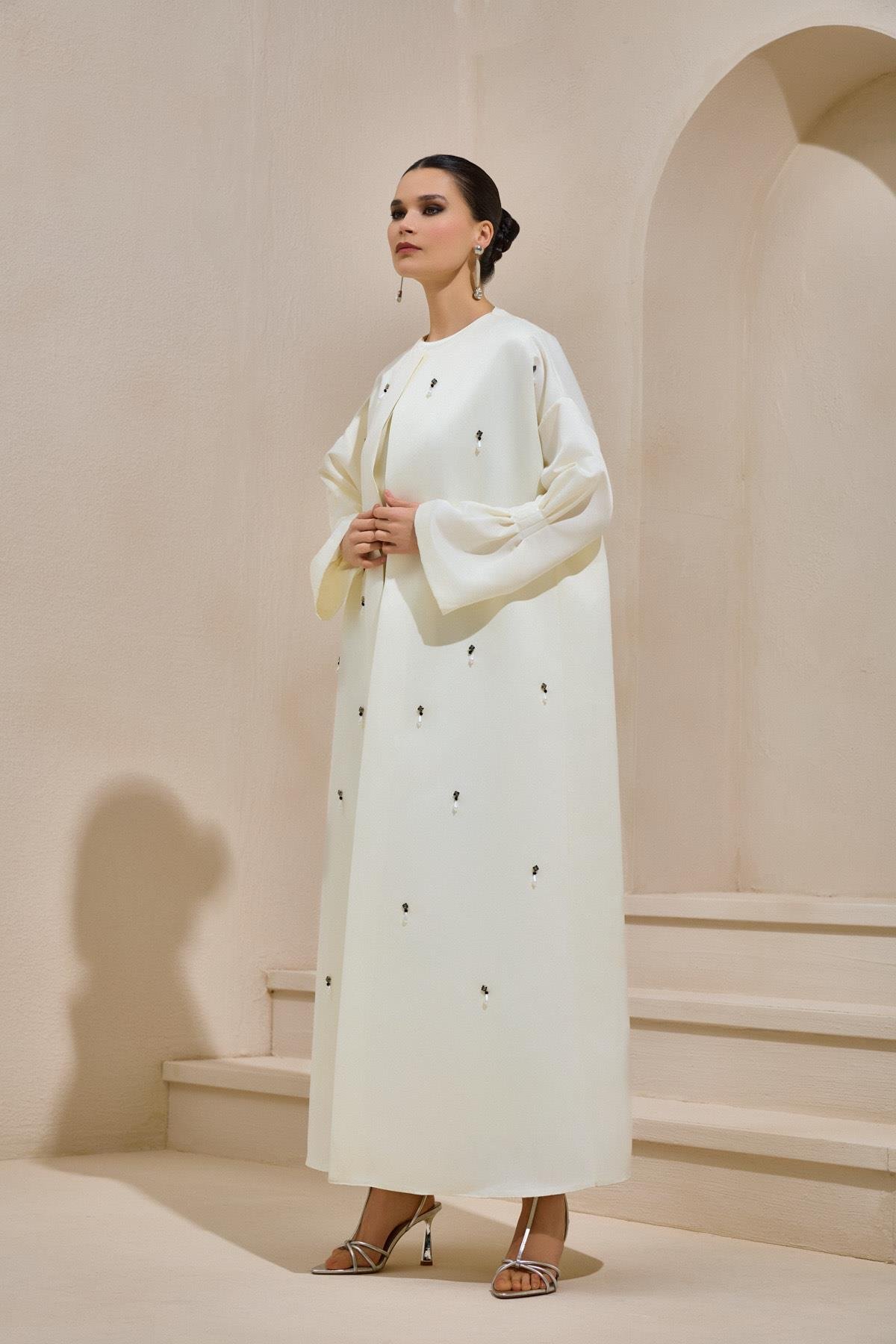 BELLA SATIN ABAYA