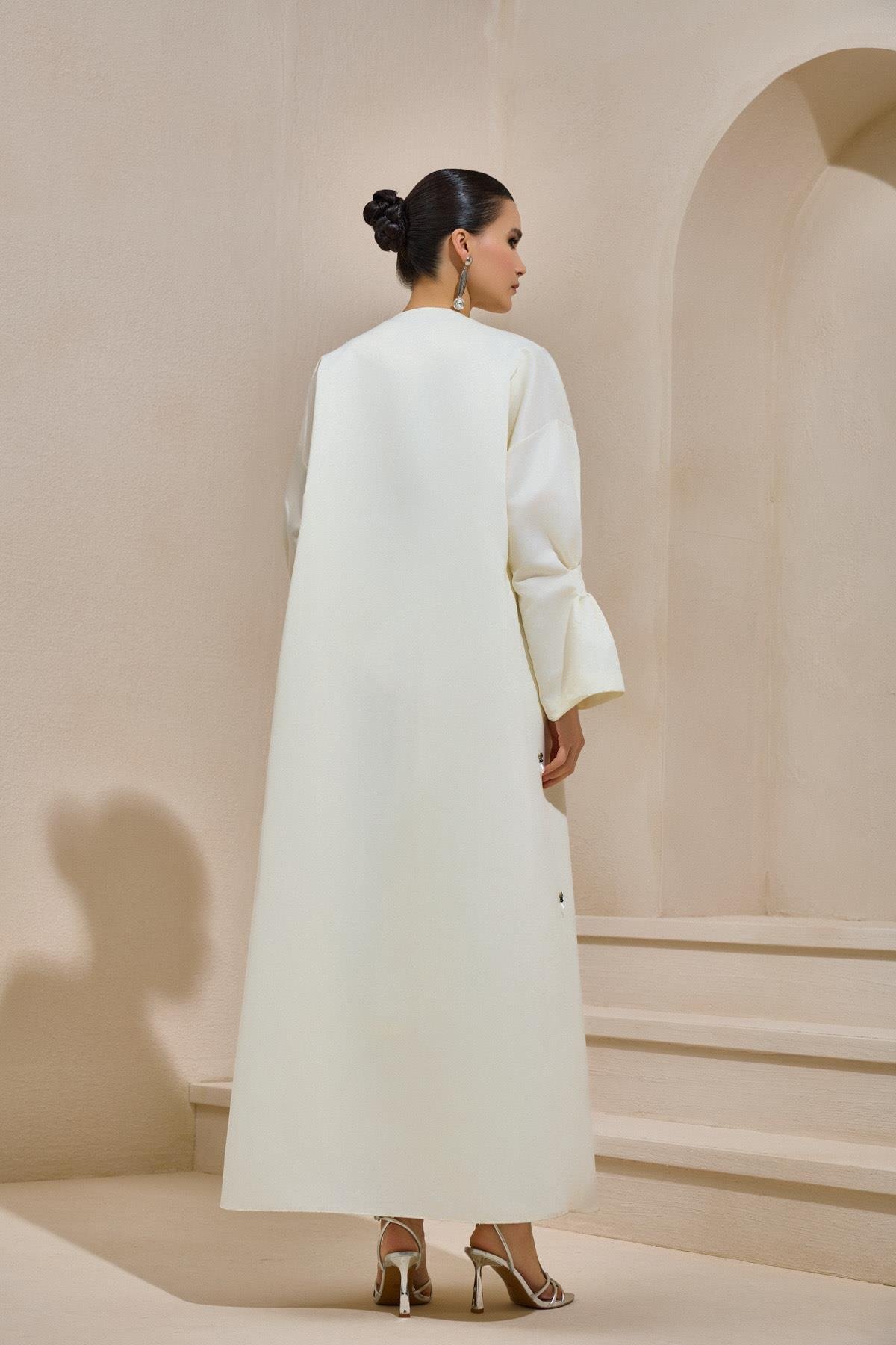 BELLA SATIN ABAYA