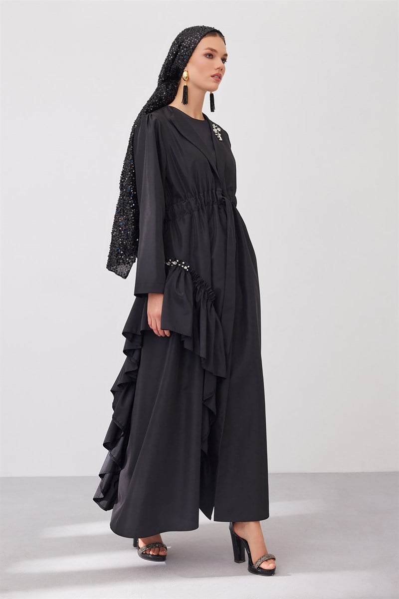 Bella Tafta Abaya - Black