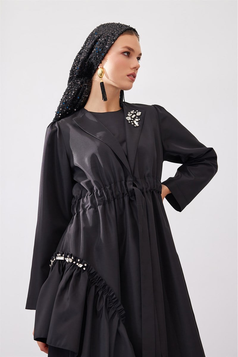 Bella Tafta Abaya - Black