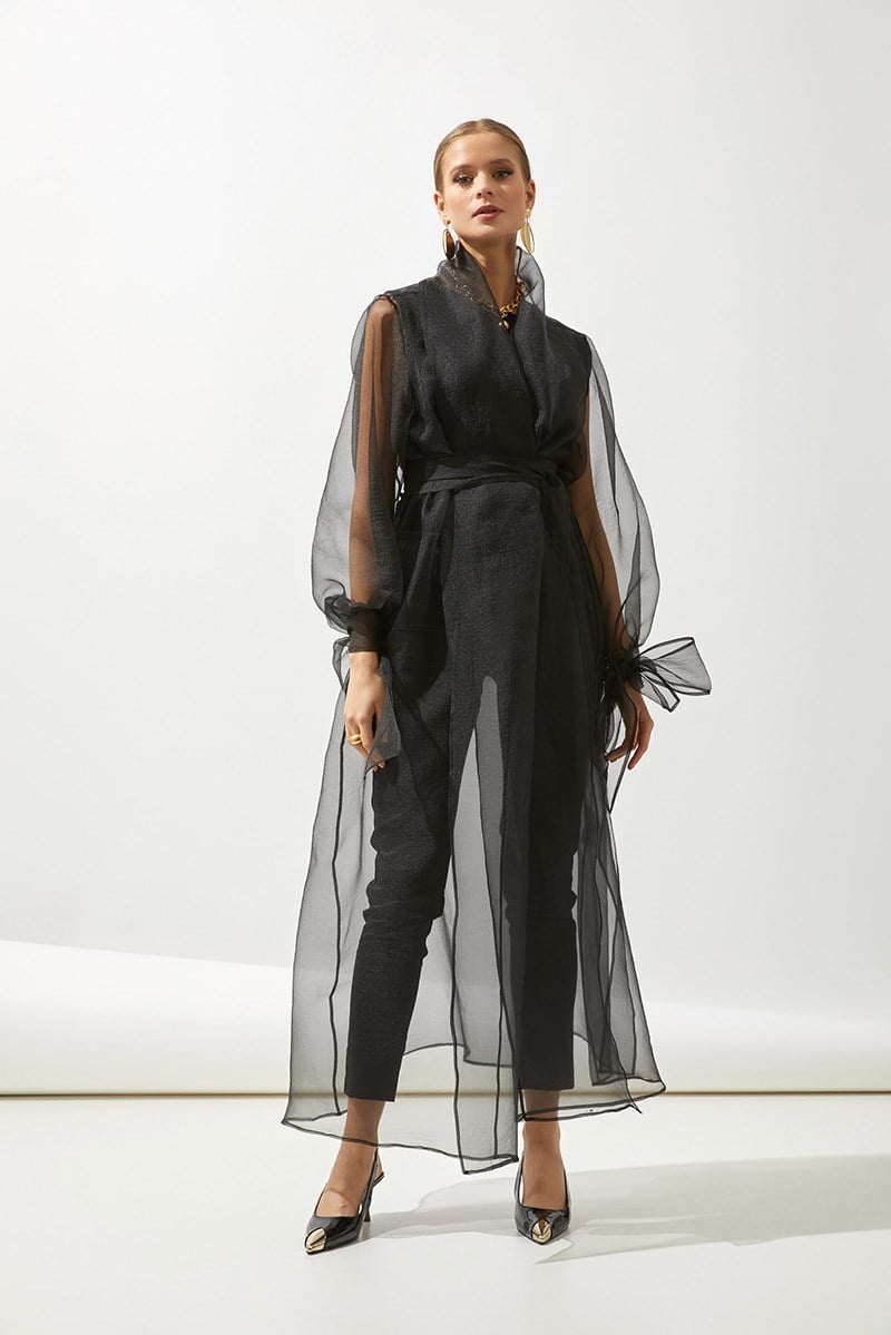BUTTERFLY ABAYA-BLACK