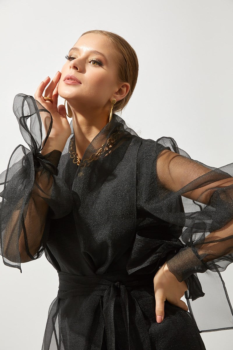 BUTTERFLY ABAYA-BLACK