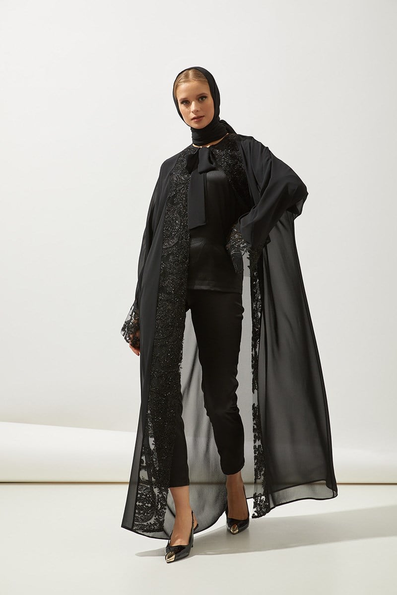 CHIFFON AMOR ABAYA