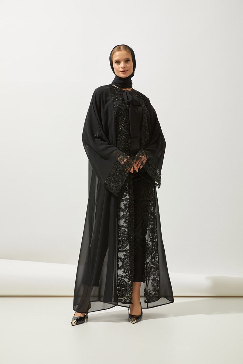 CHIFFON AMOR ABAYA