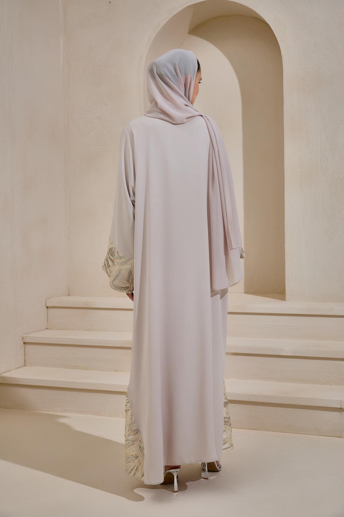 CLASSIC ABAYA SET BEIGE