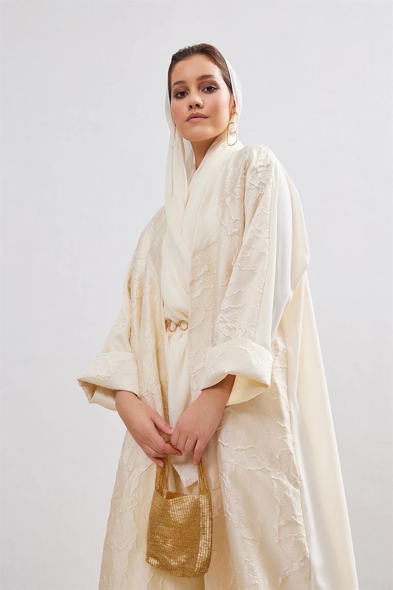GALİA ABAYA-CREAM