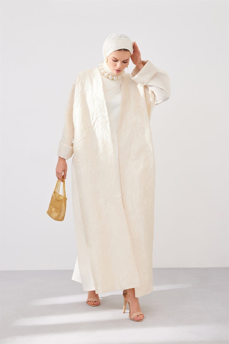 GALİA ABAYA-CREAM