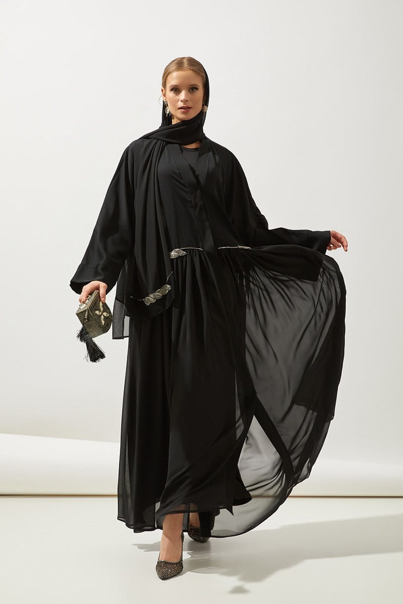 LEAF ABAYA HANDMADE