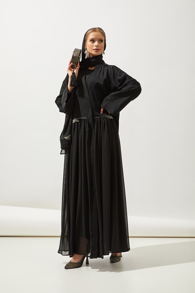 LEAF ABAYA HANDMADE