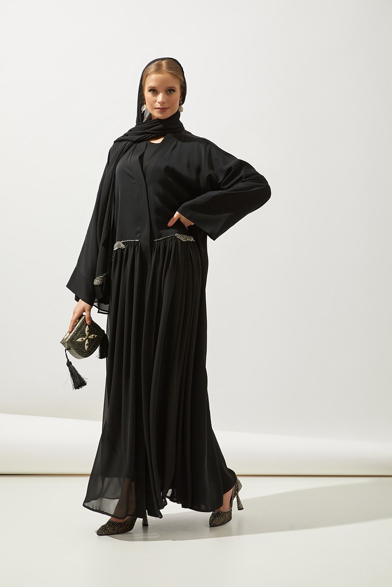 LEAF ABAYA HANDMADE