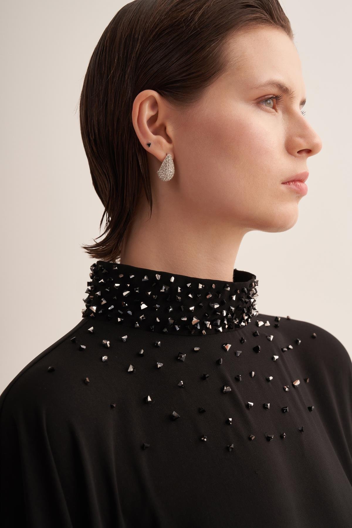LILIES KAFTAN BLACK