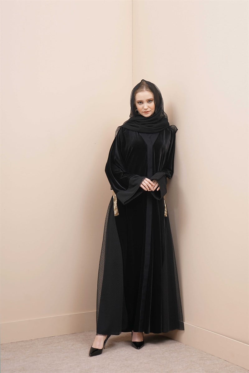 Luxry Kadife Abaya