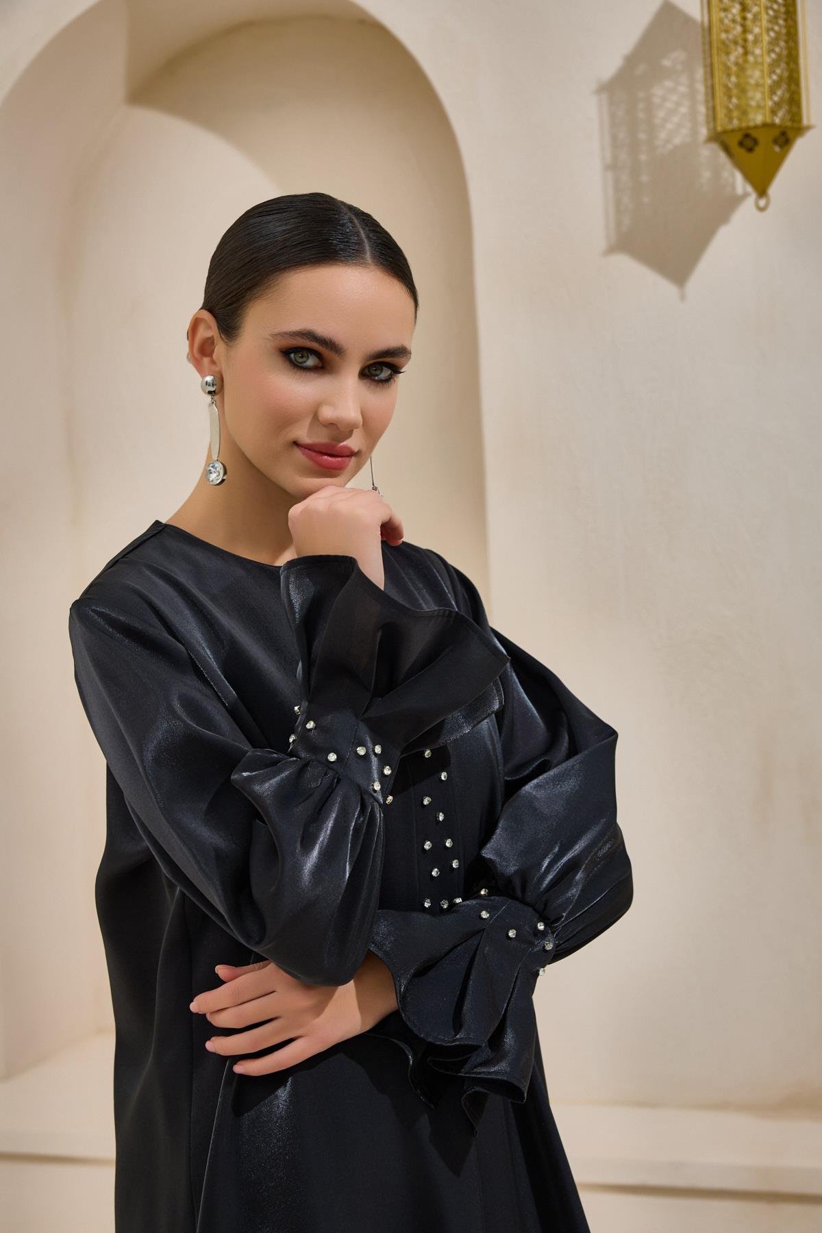MELİS ABAYA BLACK