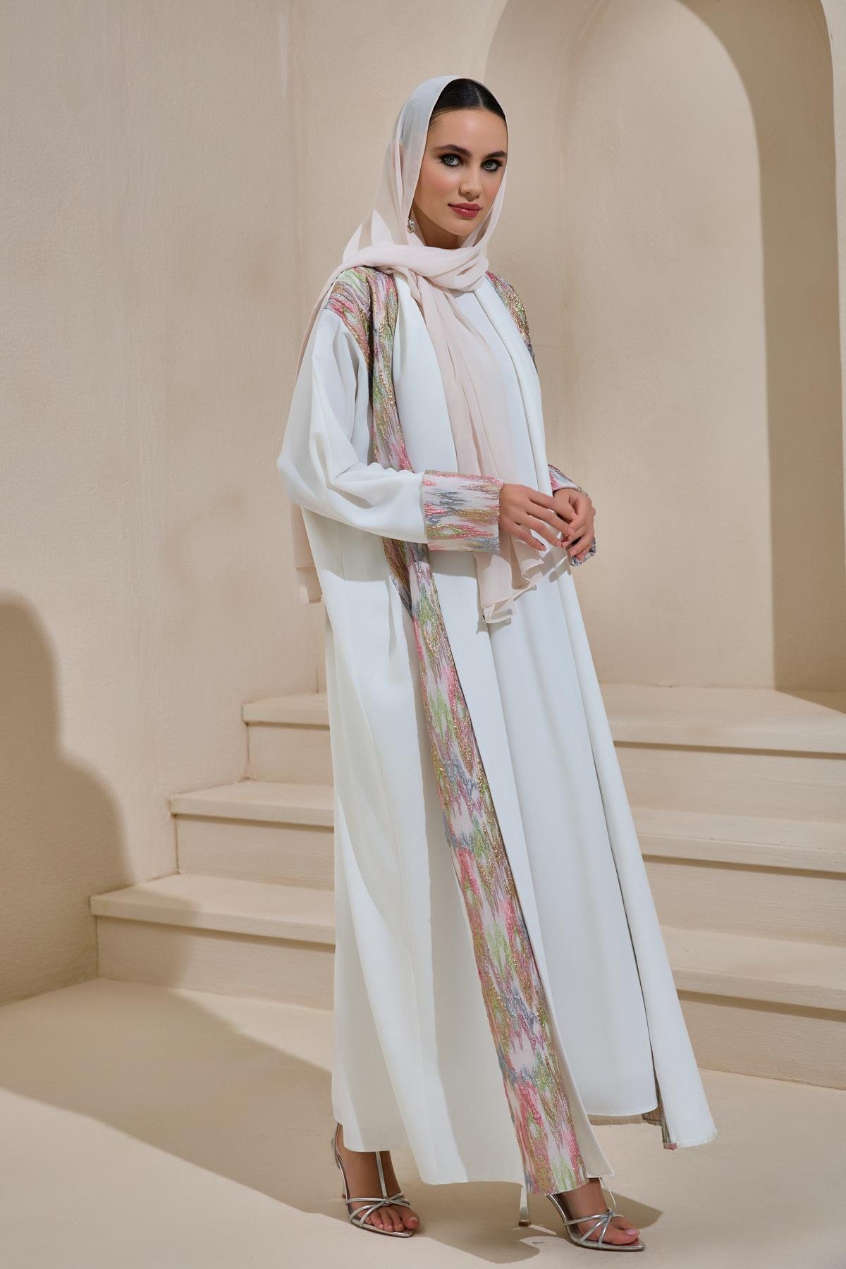 MİRA ABAYA SET CREAM