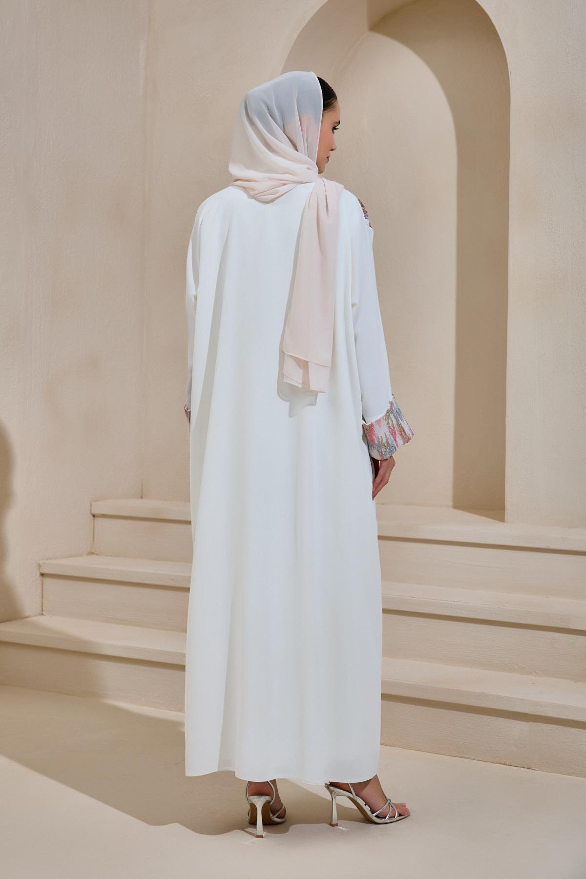 MİRA ABAYA SET CREAM