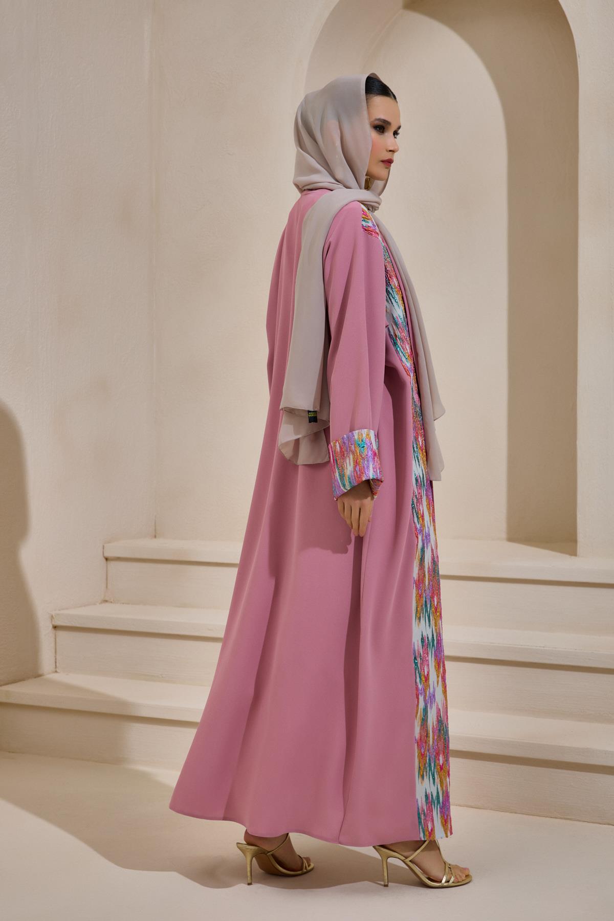 MİRA ABAYA SET POWDER