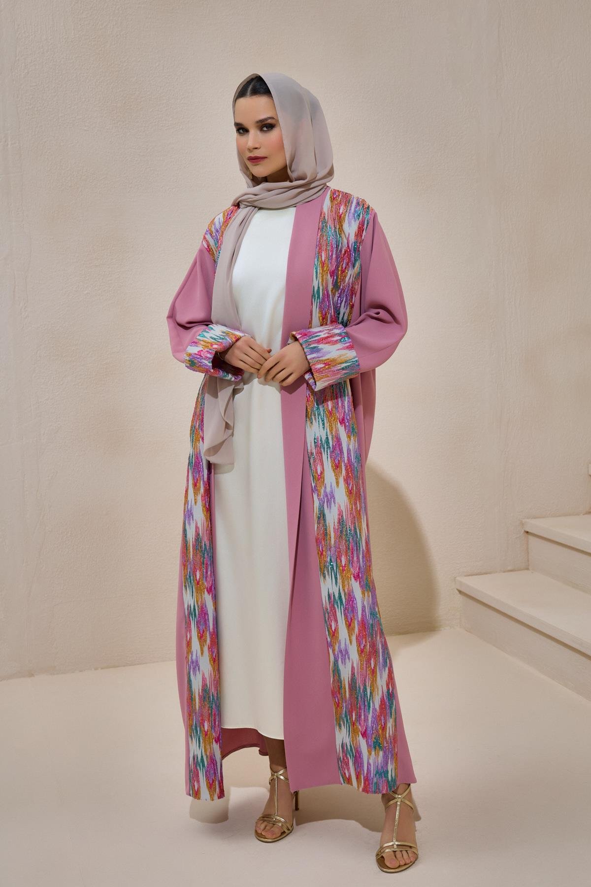 MİRA ABAYA SET POWDER