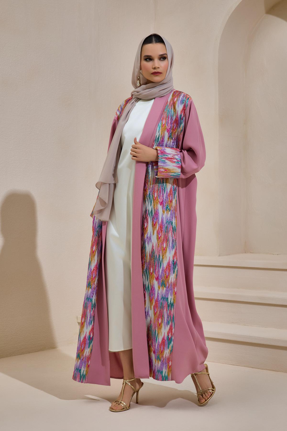 MİRA ABAYA SET POWDER