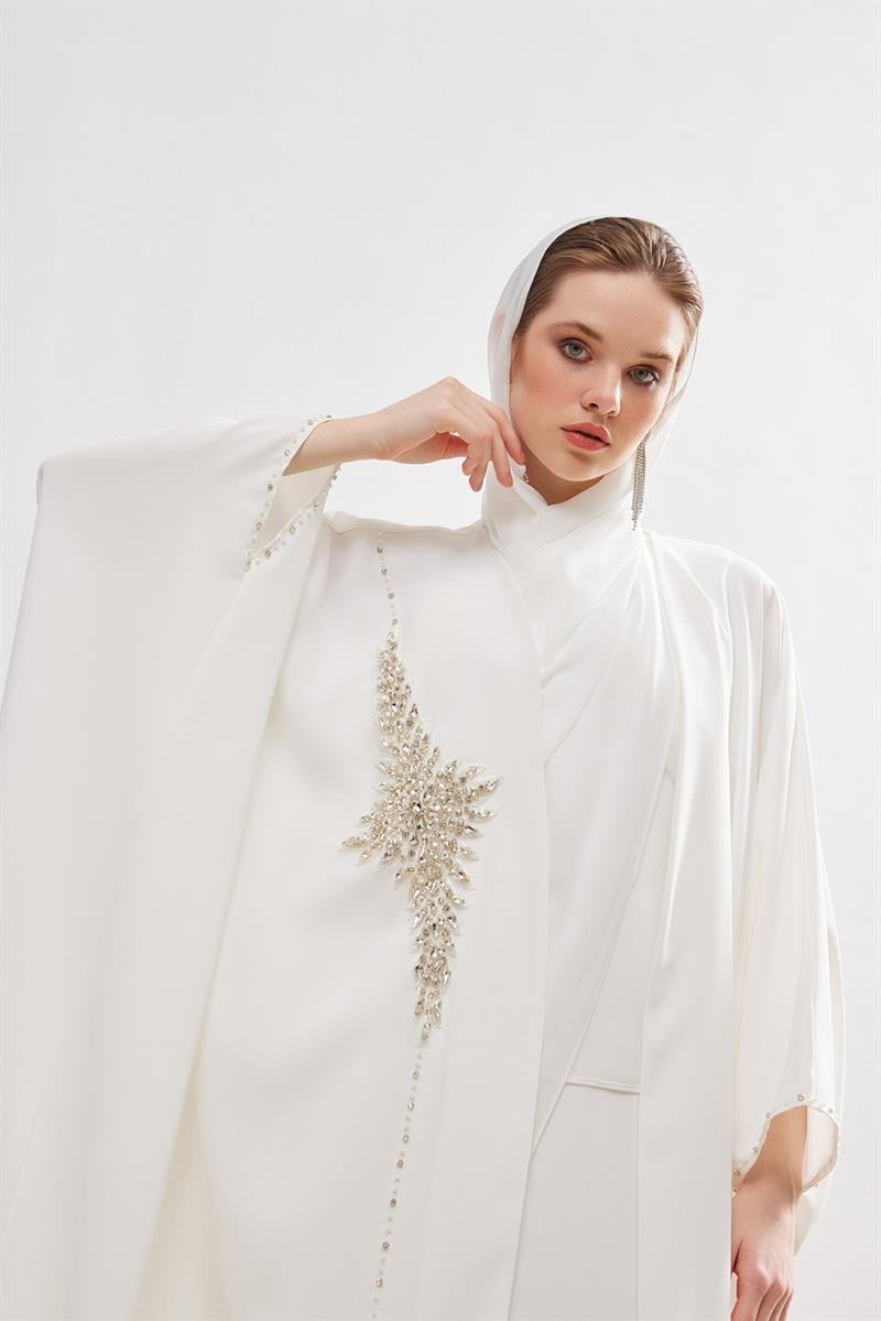 Mozah Abaya - WHITE